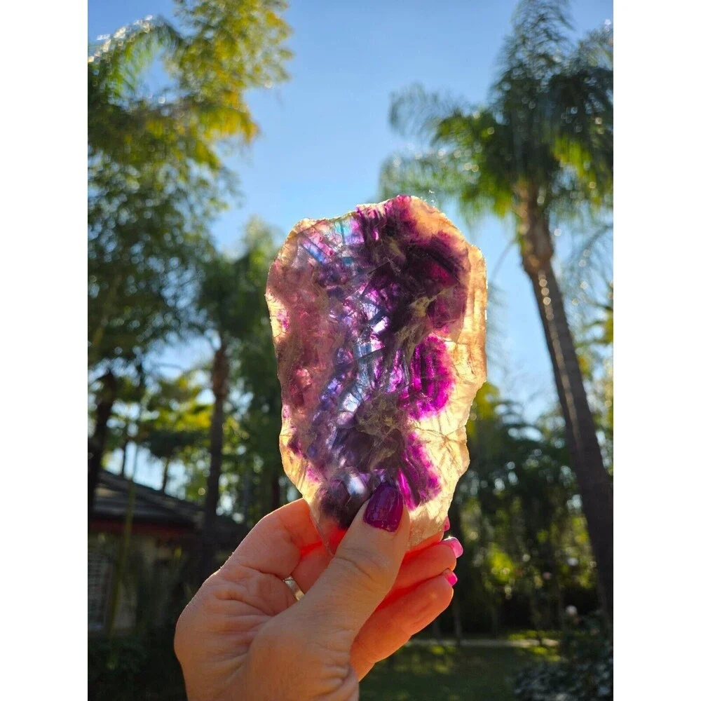 N/A rainbow fluorite
